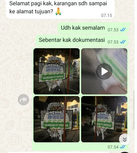Pengiriman Papan Bunga Selamat Pegadingan Kramatwatu